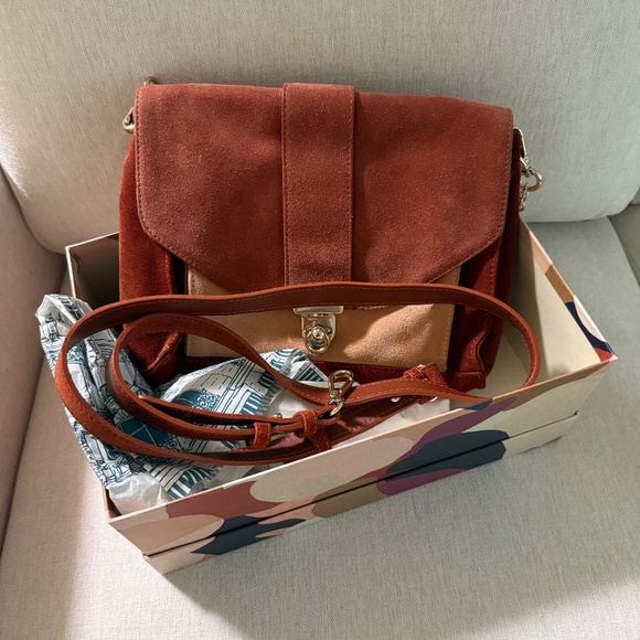 Sezane Mini Tiger Bag Multicolored - Like New - Picture 8 of 8